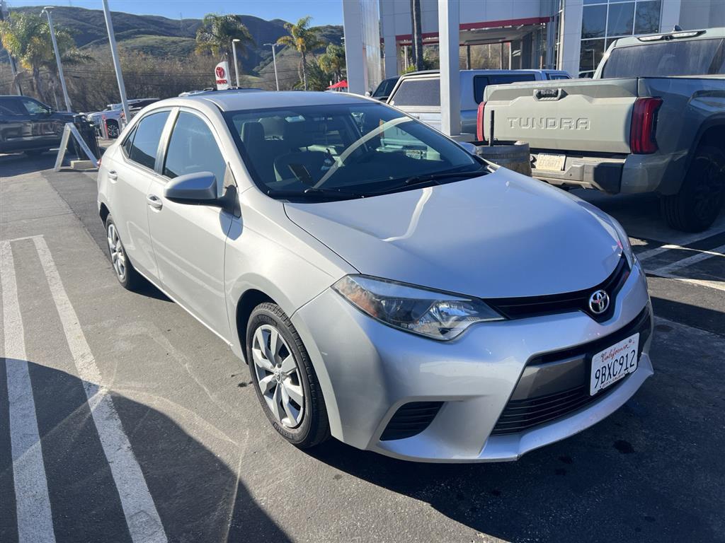 Used 2014 Toyota Corolla L with VIN 2T1BURHE6EC187551 for sale in San Luis Obispo, CA