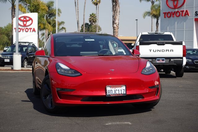 Used 2018 Tesla Model 3 Long Range with VIN 5YJ3E1EA0JF008947 for sale in San Luis Obispo, CA