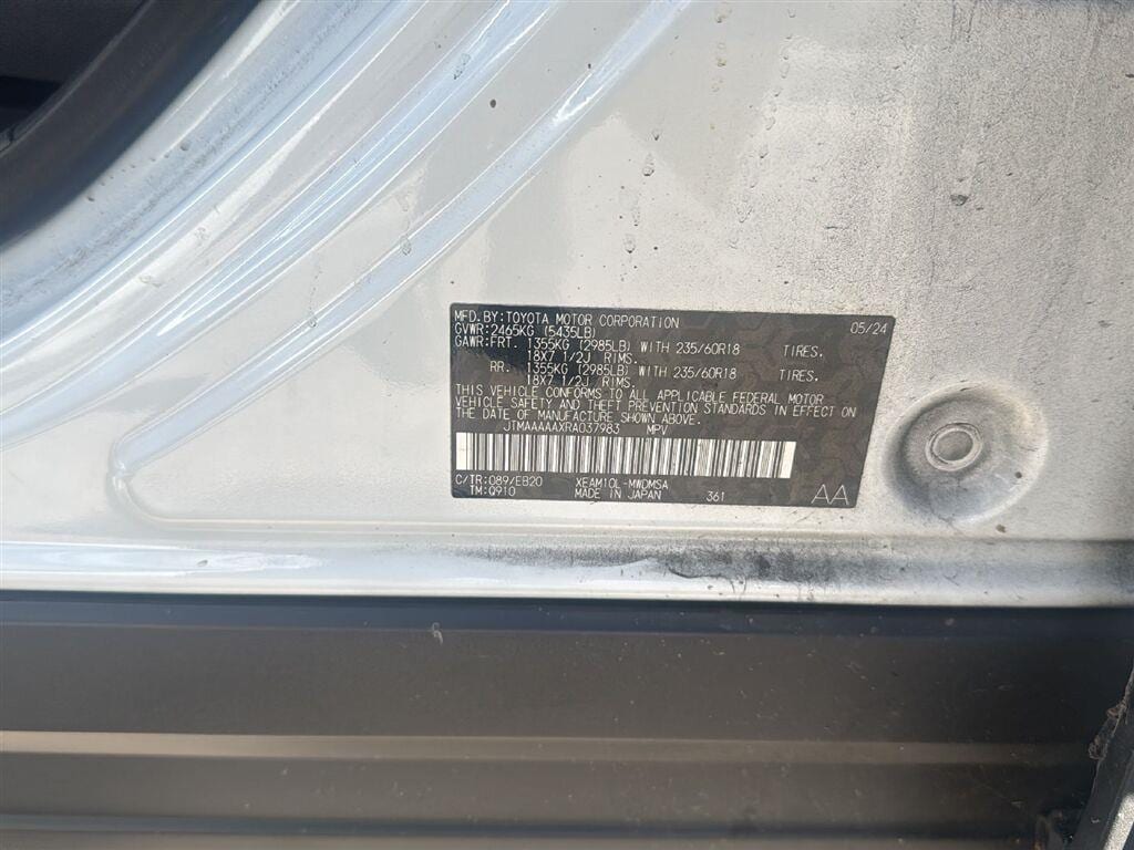Used 2024 Toyota bZ4X XLE with VIN JTMAAAAAXRA037983 for sale in San Luis Obispo, CA