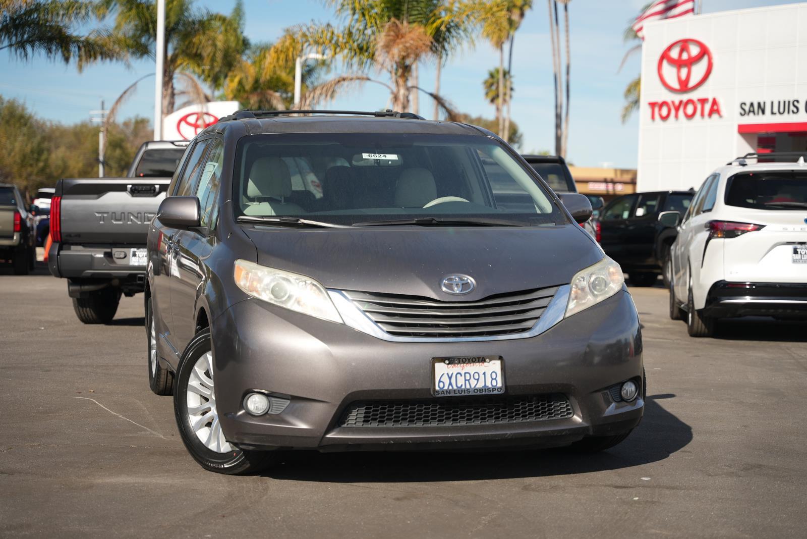 Used 2013 Toyota Sienna XLE with VIN 5TDYK3DC6DS281050 for sale in San Luis Obispo, CA