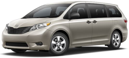 Toyota Sienna Rent a Toyota Sienna