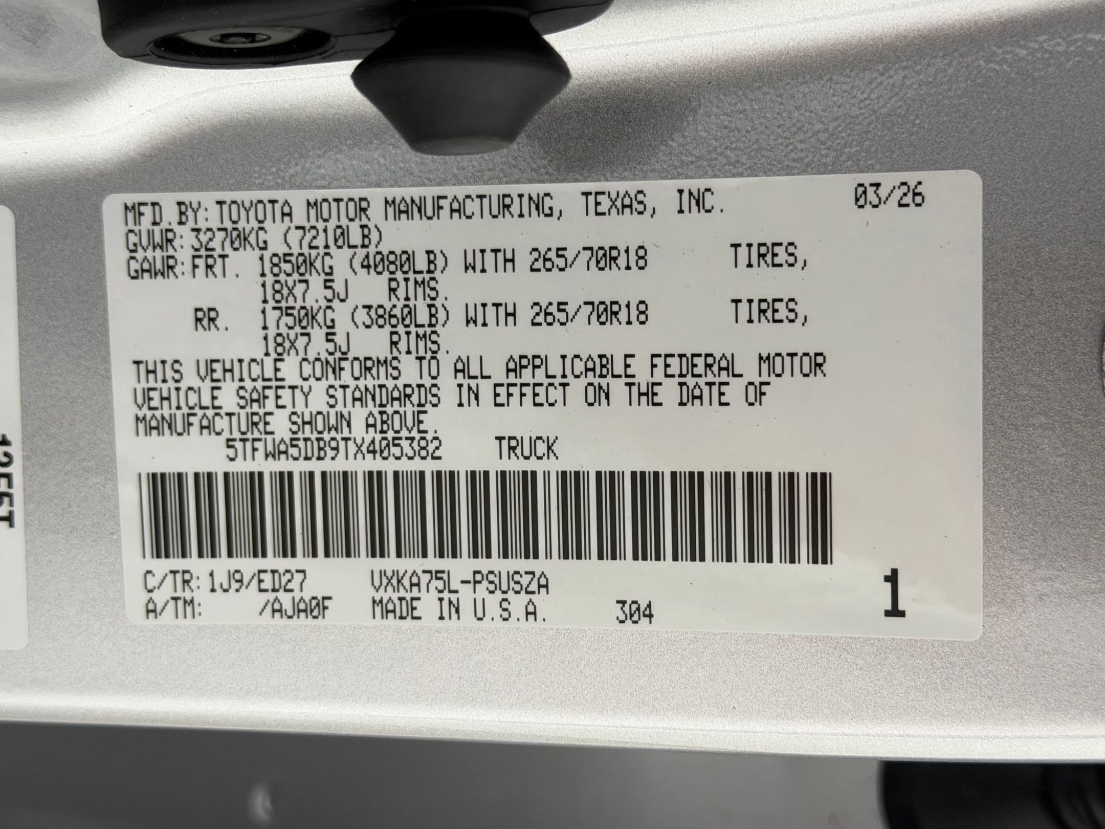 2026 Toyota Tundra SR5 - Photo 27