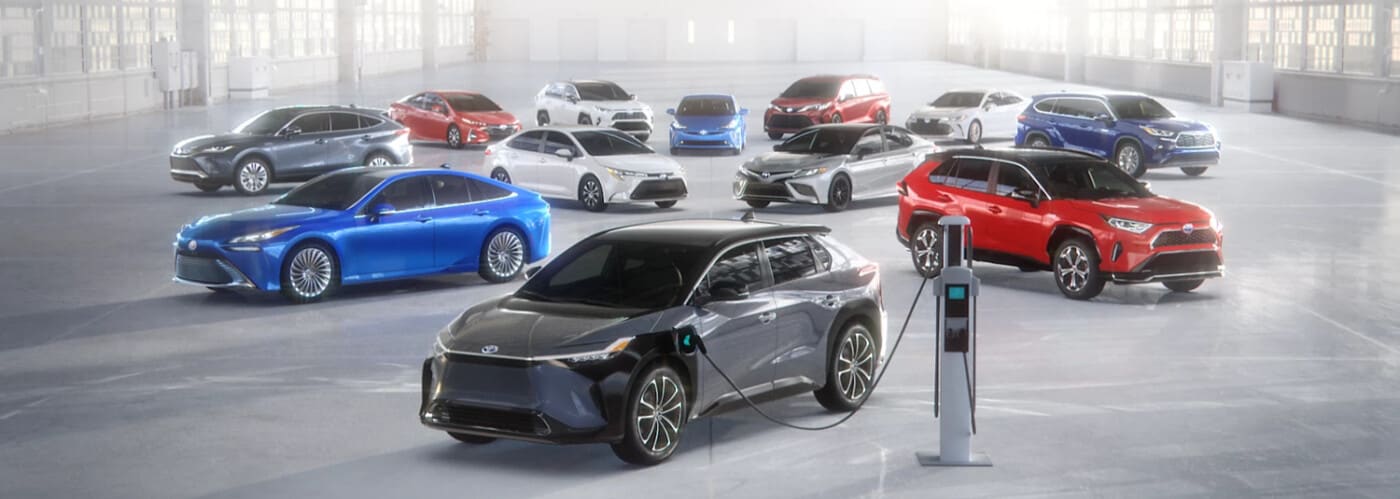 Toyota EV and PHEV Models Charging