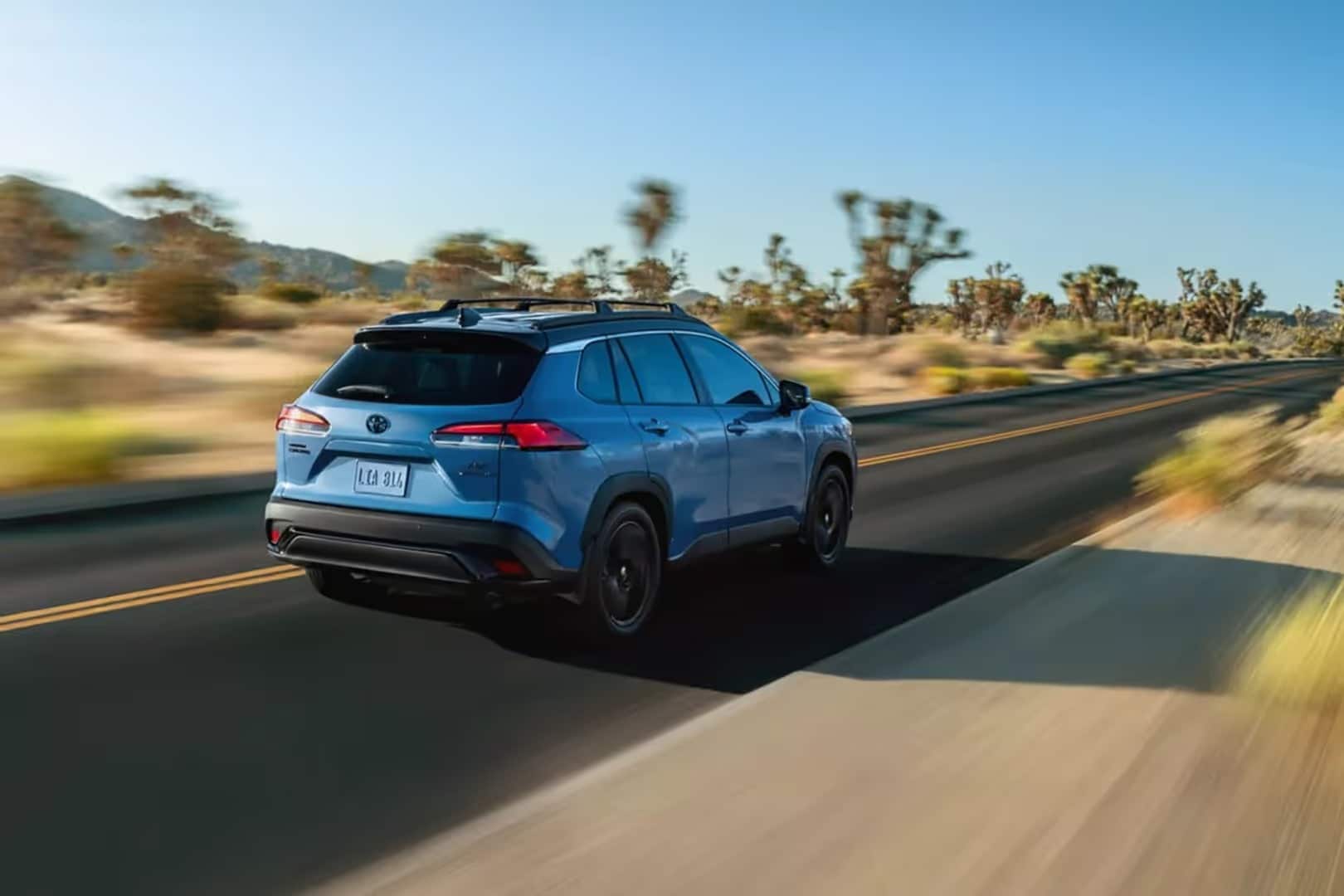 2026 corolla cross driving