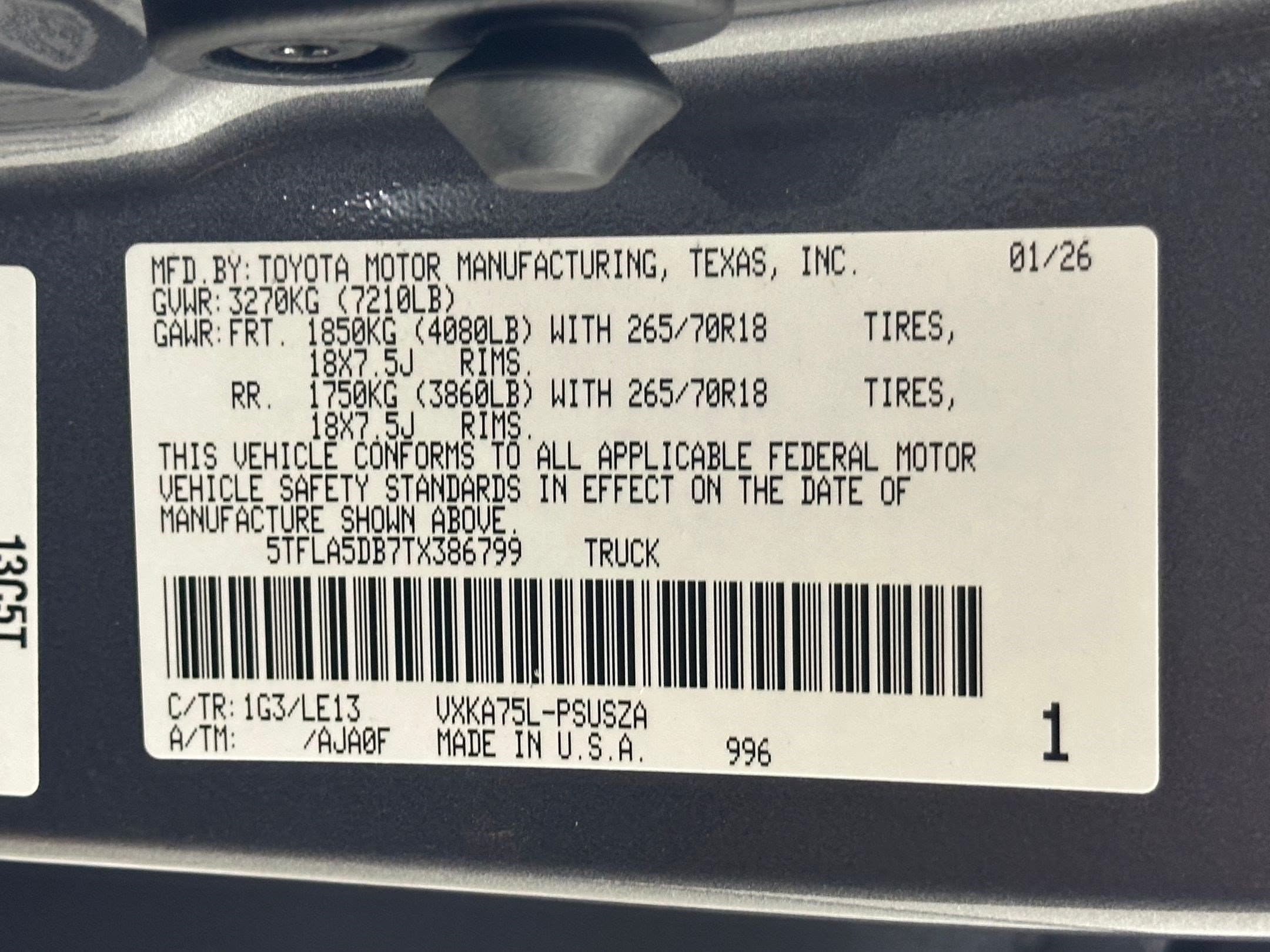 2026 Toyota Tundra SR5 - Photo 28