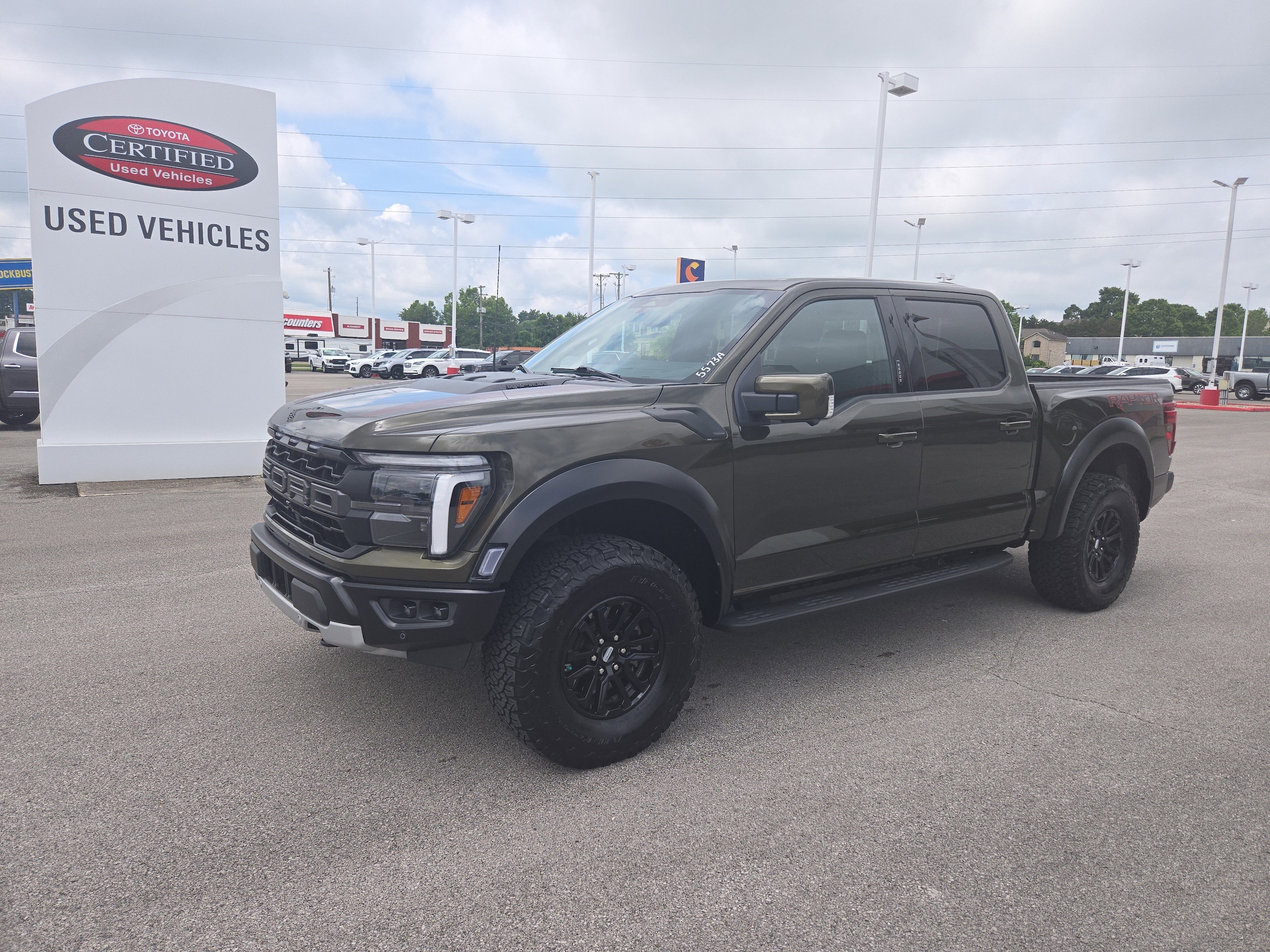 Used 2024 Ford F-150 Raptor with VIN 1FTFW1RG9RFB86226 for sale in Somerset, KY