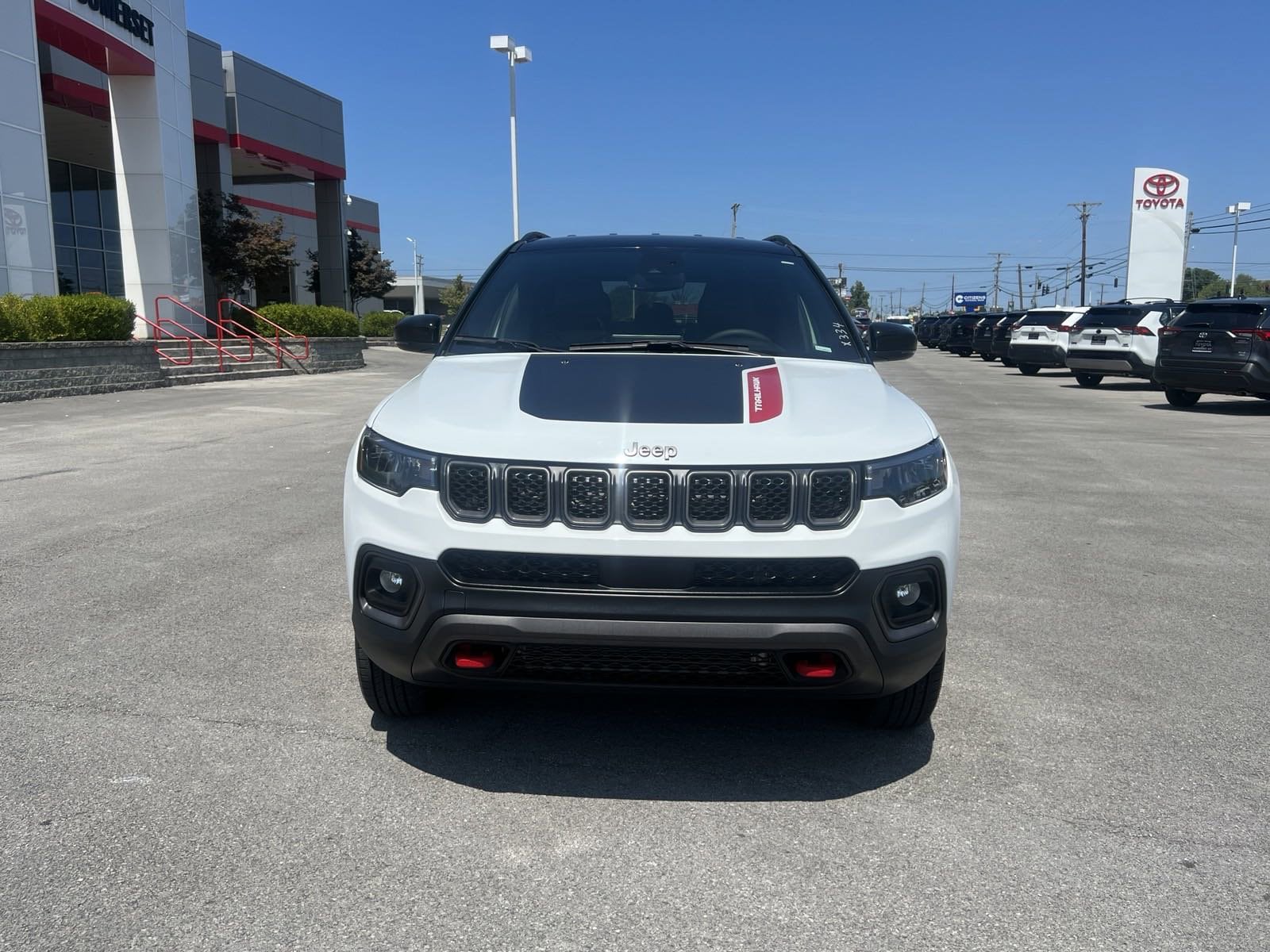 Used 2023 Jeep Compass Trailhawk with VIN 3C4NJDDN3PT544456 for sale in Somerset, KY