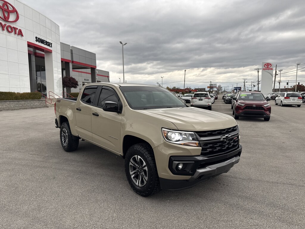 Used 2021 Chevrolet Colorado Z71 Truck Crew Cab