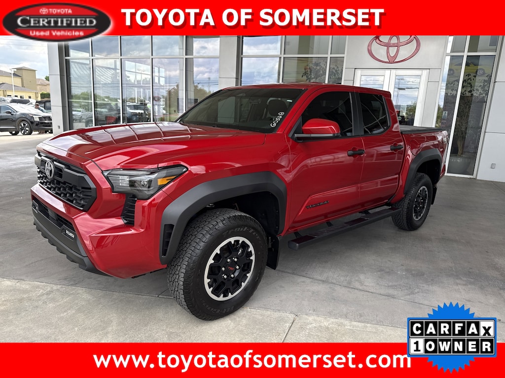 Certified 2025 Toyota Tacoma TRD Off Road Truck Double Cab