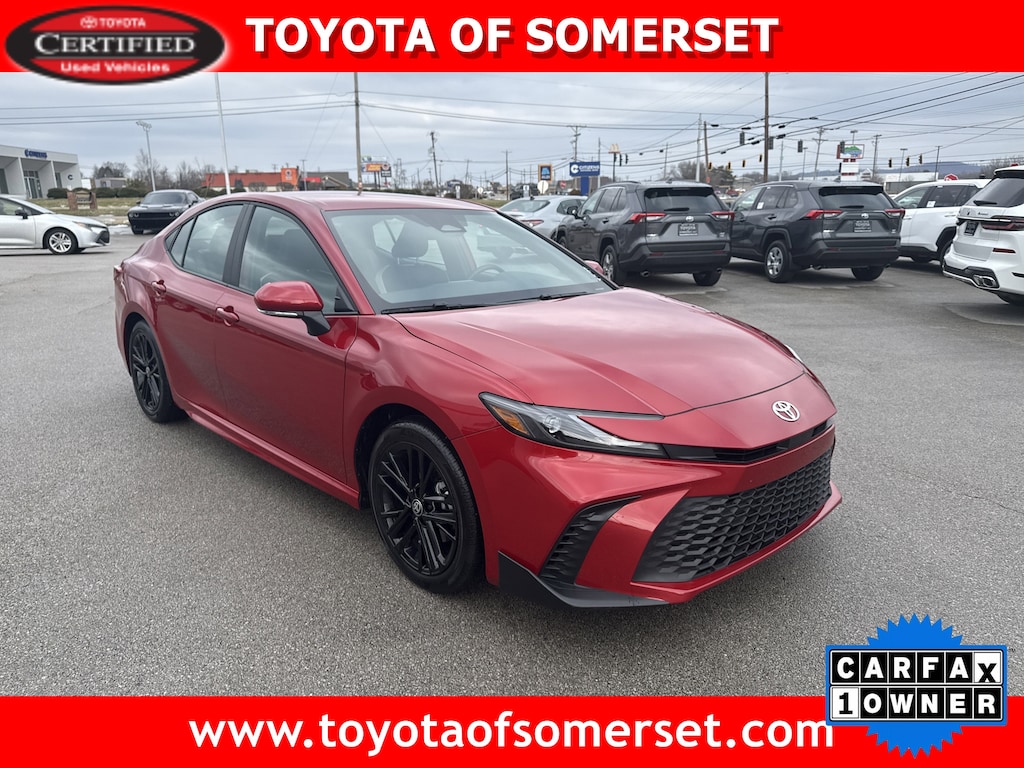 Certified 2025 Toyota Camry SE Sedan
