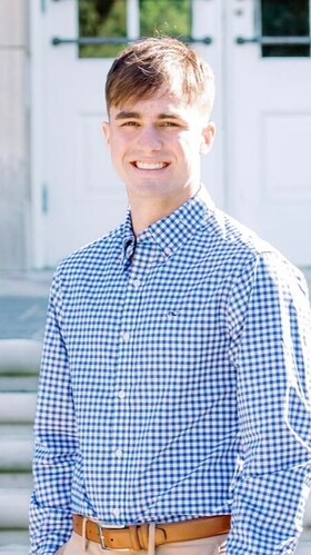 Staff member Jaxon Gambill from SALES AND LEASING