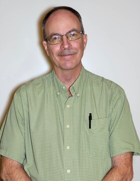 Staff member Larry Cooper from PARTS