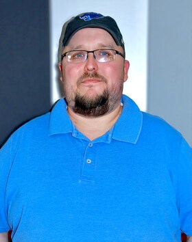Staff member Bradley Baird from SERVICE