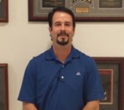 Staff member Brett Turpen from SERVICE