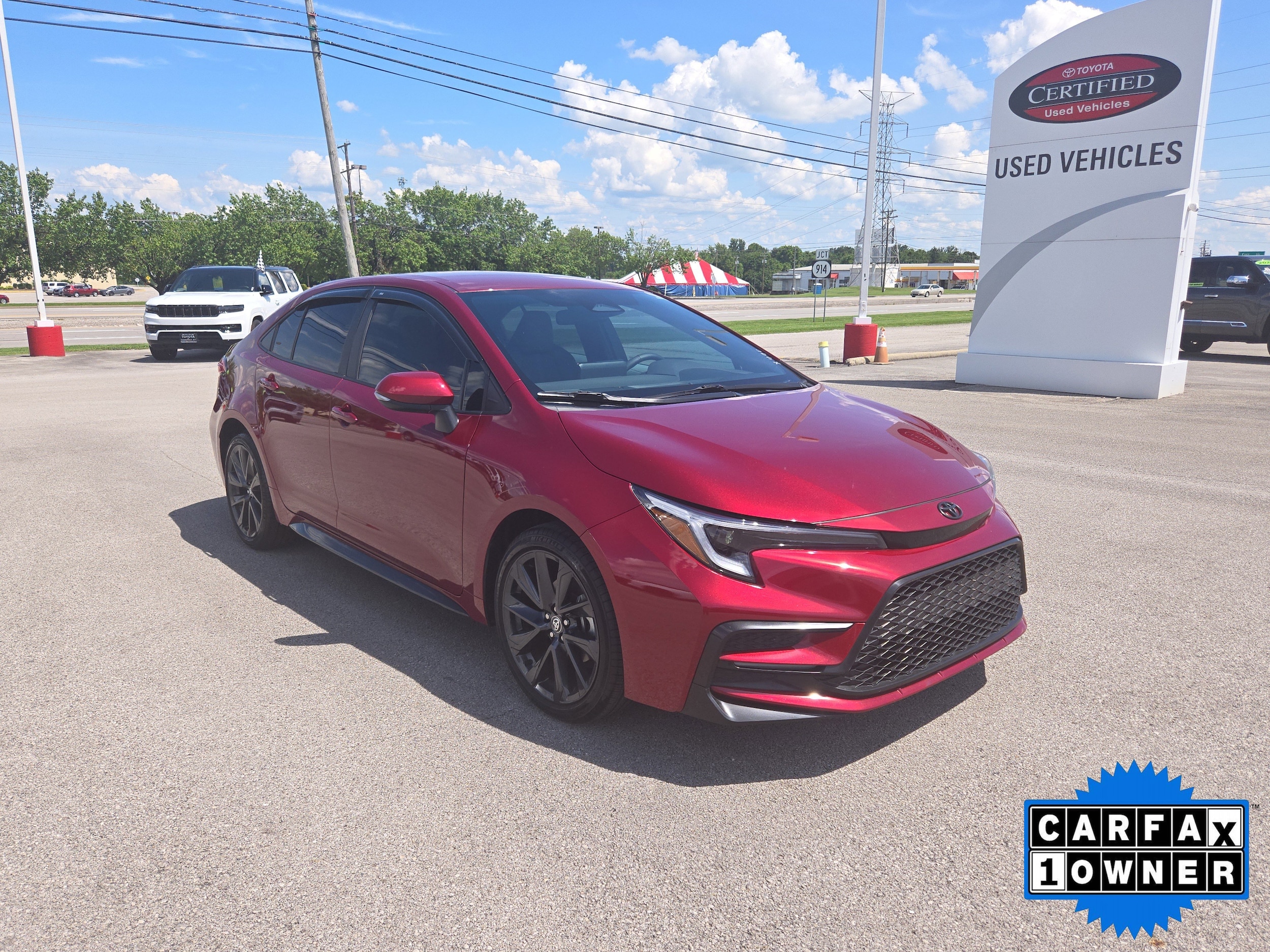 Used 2024 Toyota Corolla SE with VIN 5YFS4MCE6RP177781 for sale in Somerset, KY