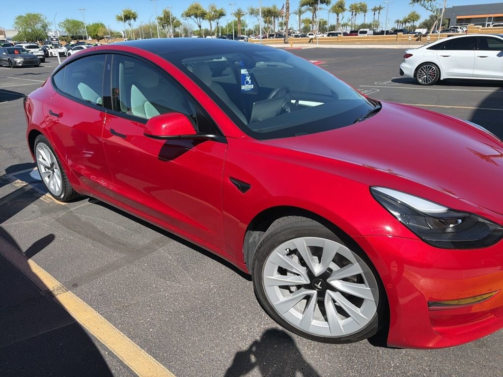 Used 2022 Tesla Model 3 Long Range with VIN 5YJ3E1EBXNF352333 for sale in Surprise, AZ