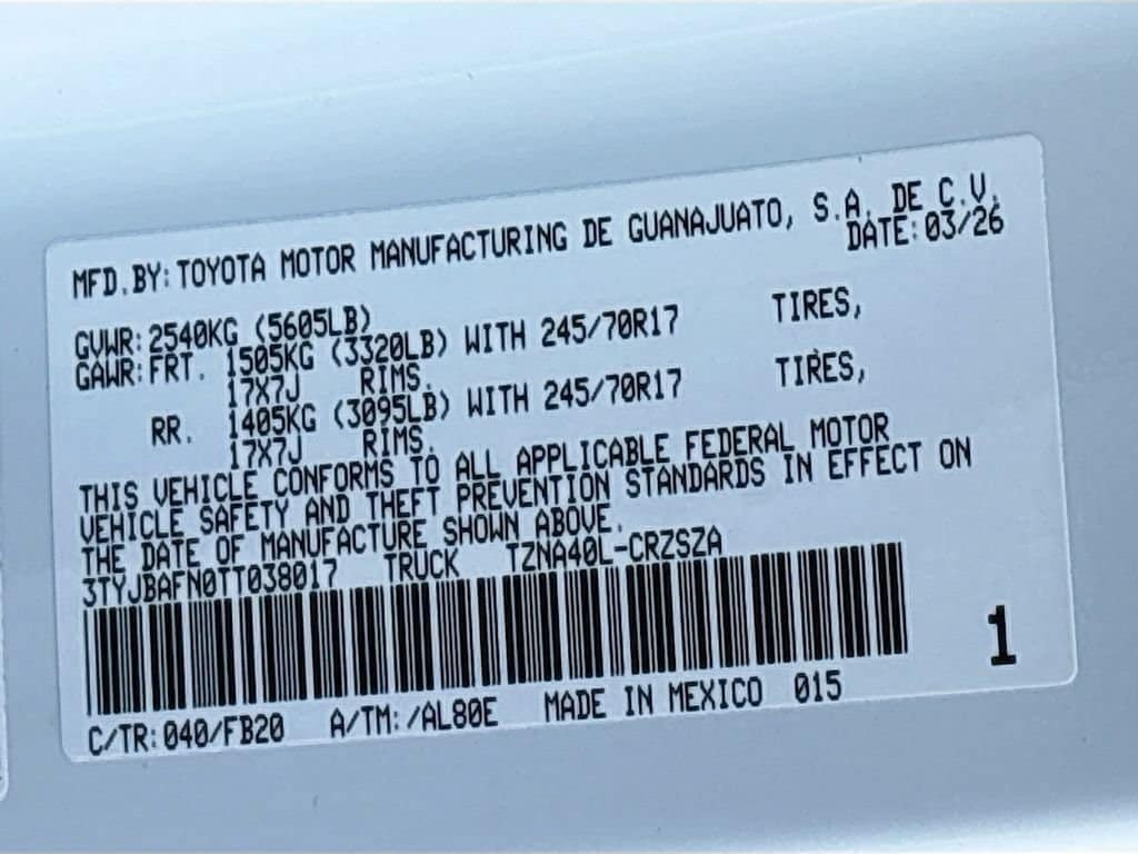 2026 Toyota Tacoma SR5 - Photo 28
