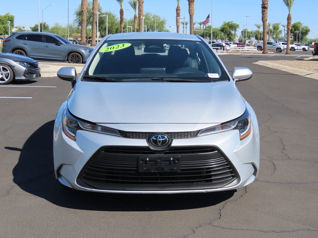 Used 2023 Toyota Corolla LE with VIN 5YFB4MDE4PP037370 for sale in Surprise, AZ