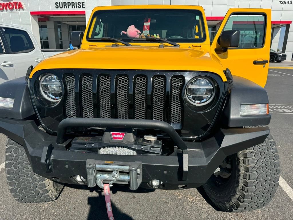 Used 2020 Jeep Wrangler Unlimited Willys with VIN 1C4HJXDG1LW307582 for sale in Surprise, AZ