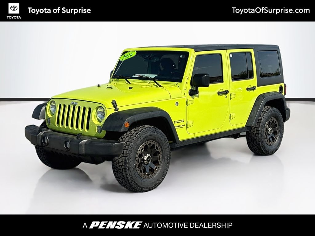 Used 2016 Jeep Wrangler Unlimited Sport SUV