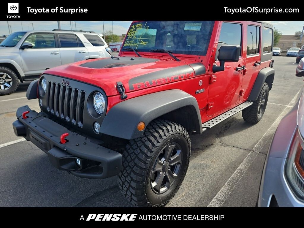 Used 2017 Jeep Wrangler Unlimited Rubicon Recon SUV