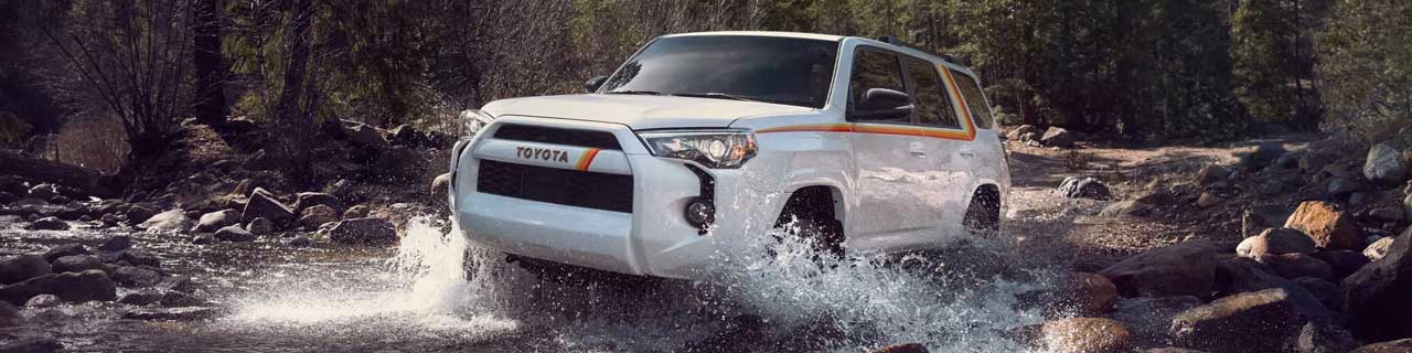 New Toyota 4Runner Off-Roading in Alabama