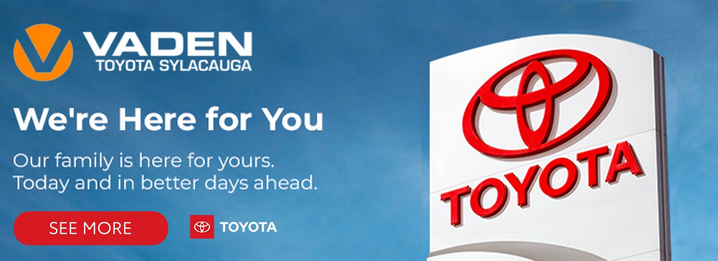 New & Used Toyota Vehicles Toyota Dealer Serving Sylacauga AL