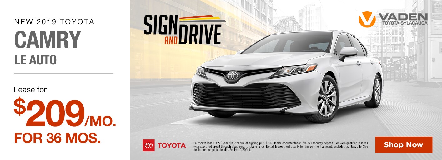 New & Used Toyota Vehicles Toyota Dealer Serving Sylacauga AL