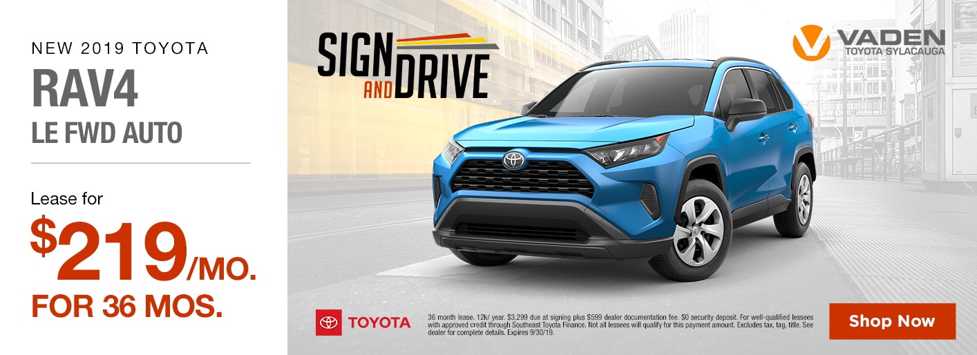 New & Used Toyota Vehicles Toyota Dealer Serving Sylacauga AL