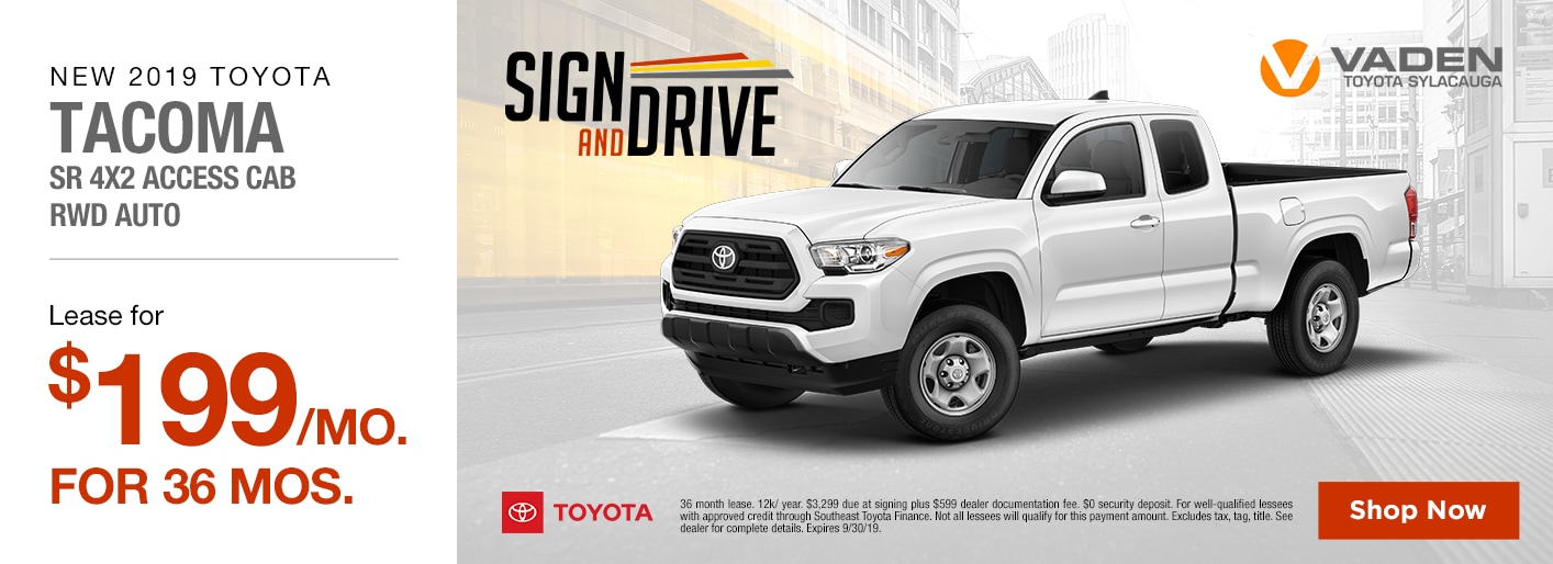 New & Used Toyota Vehicles Toyota Dealer Serving Sylacauga AL