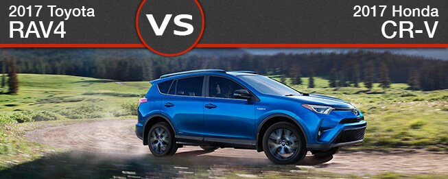 New 2017 Honda CR-V vs. New 2017 Toyota RAV4 | Sylacauga AL | Price