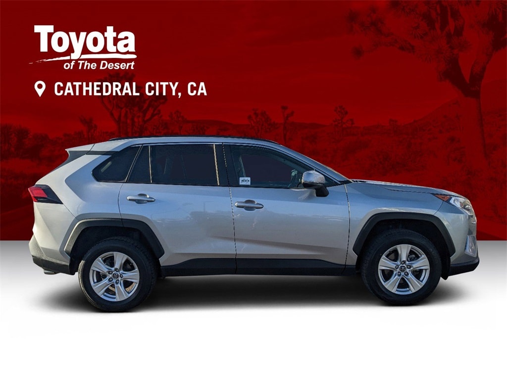 Certified 2020 Toyota RAV4 XLE with VIN 2T3P1RFV9LC102434 for sale in Cathedral City, CA