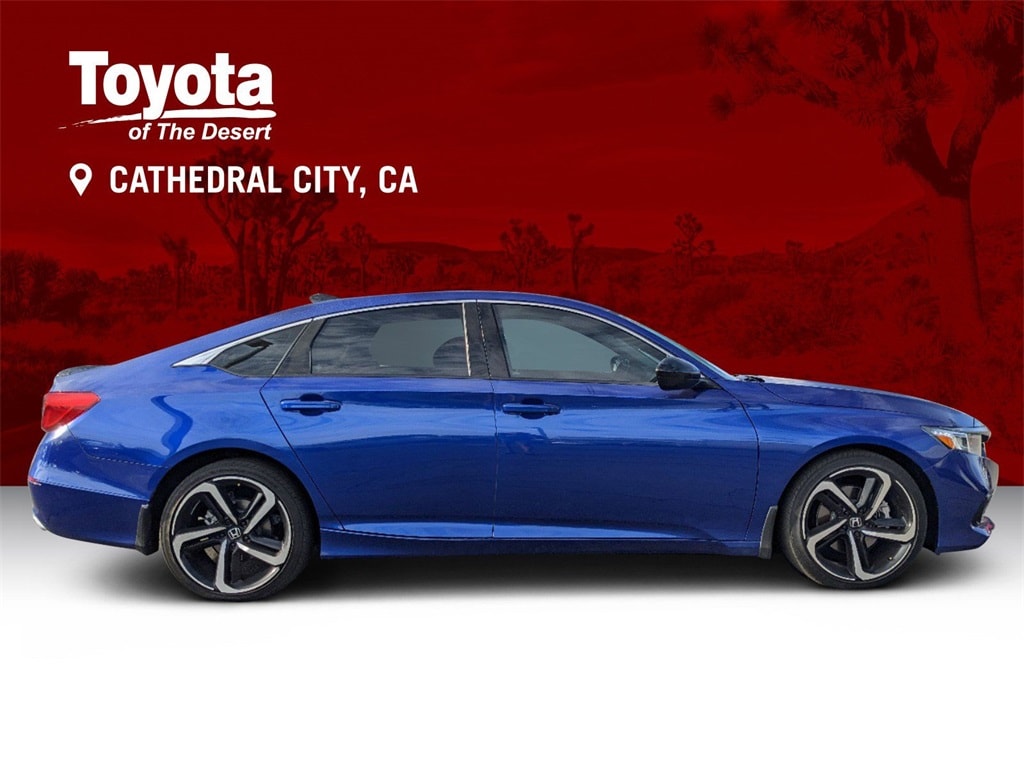 Used 2021 Honda Accord Sport SE with VIN 1HGCV1F43MA015642 for sale in Cathedral City, CA