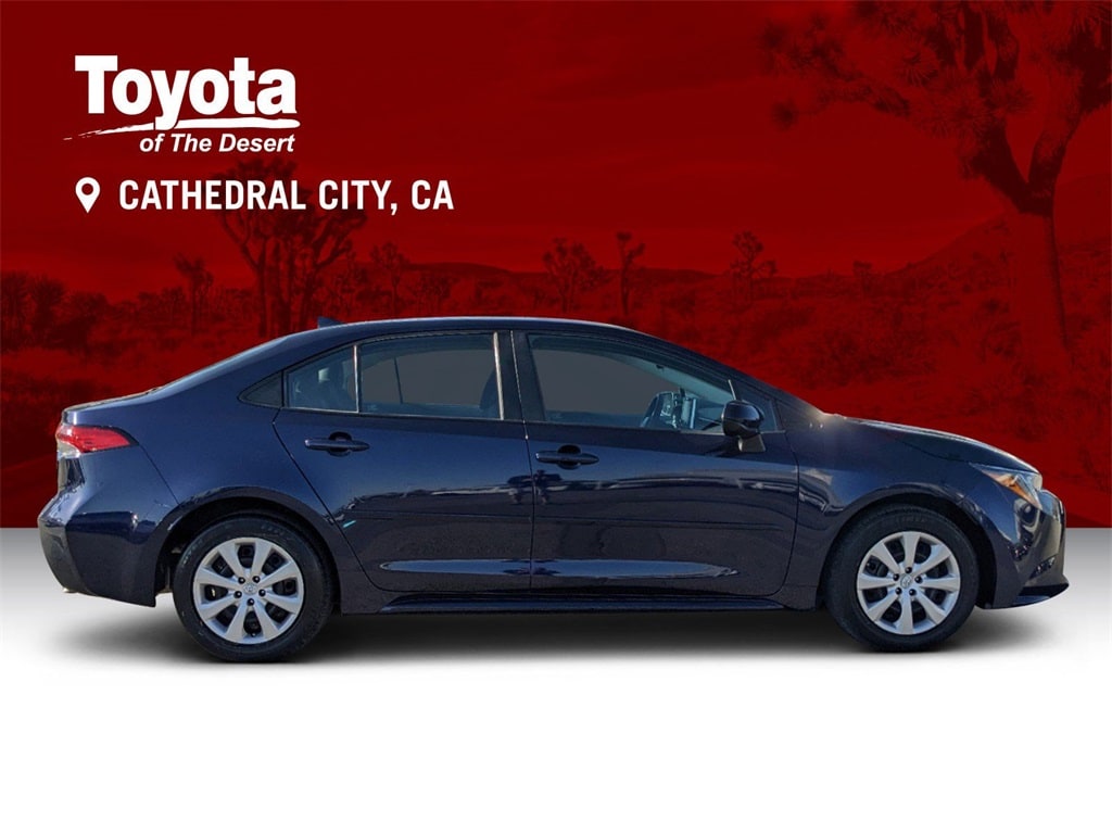 Certified 2020 Toyota Corolla LE with VIN 5YFEPRAEXLP069336 for sale in Cathedral City, CA