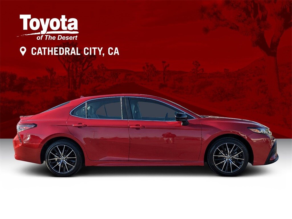 Certified 2021 Toyota Camry SE with VIN 4T1G11AK3MU426910 for sale in Cathedral City, CA