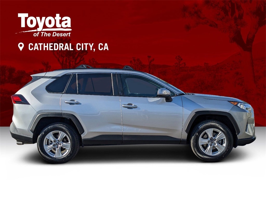 Certified 2021 Toyota RAV4 XLE with VIN 2T3W1RFV5MC088027 for sale in Cathedral City, CA