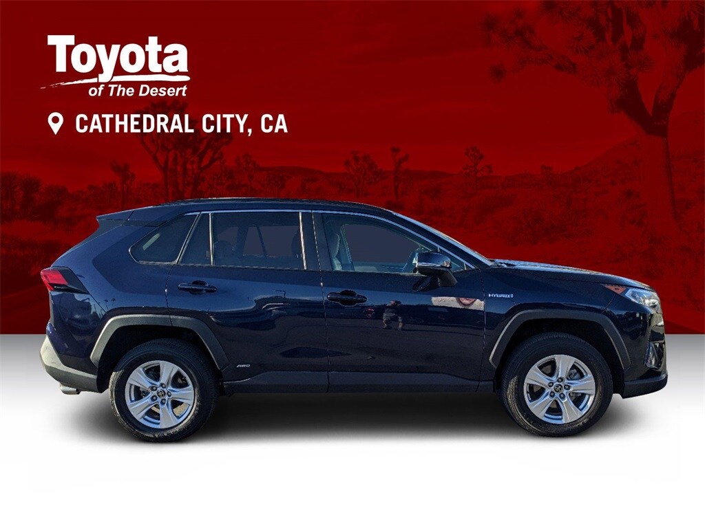 Used 2021 Toyota RAV4 XLE with VIN 4T3RWRFV3MU021486 for sale in Cathedral City, CA