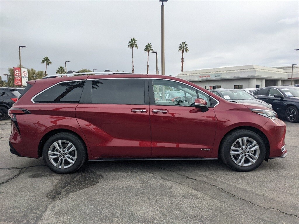 Certified 2021 Toyota Sienna Limited with VIN 5TDZRKEC3MS023805 for sale in Cathedral City, CA