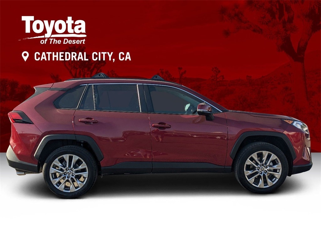 Certified 2021 Toyota RAV4 XLE Premium with VIN JTMA1RFVXMD084576 for sale in Cathedral City, CA