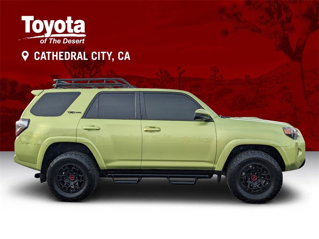 Certified 2022 Toyota 4Runner TRD Pro with VIN JTELU5JR7N6045187 for sale in Cathedral City, CA