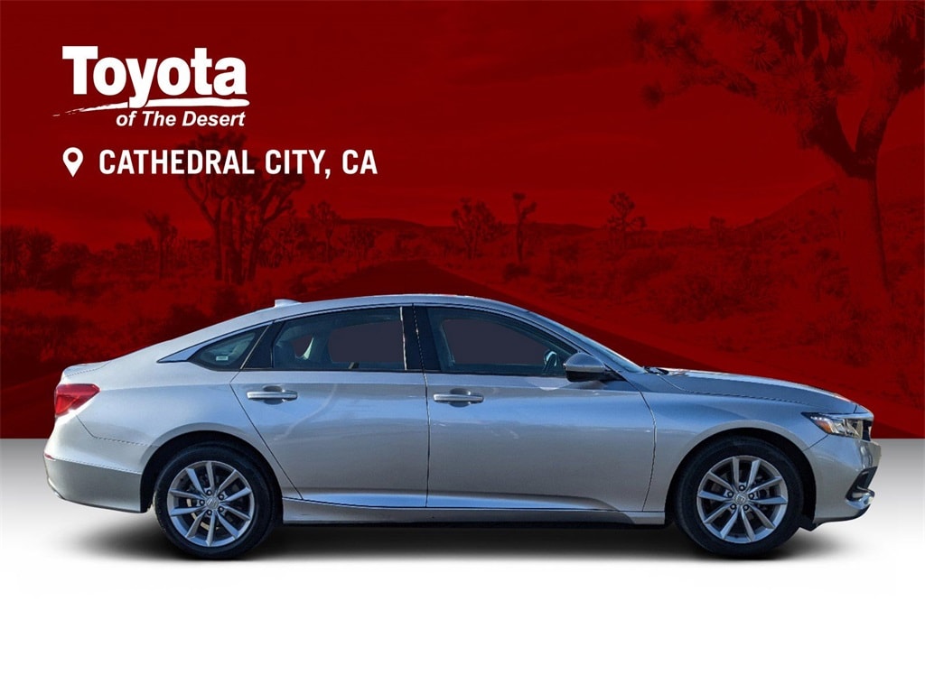 Used 2021 Honda Accord LX with VIN 1HGCV1F17MA054806 for sale in Cathedral City, CA