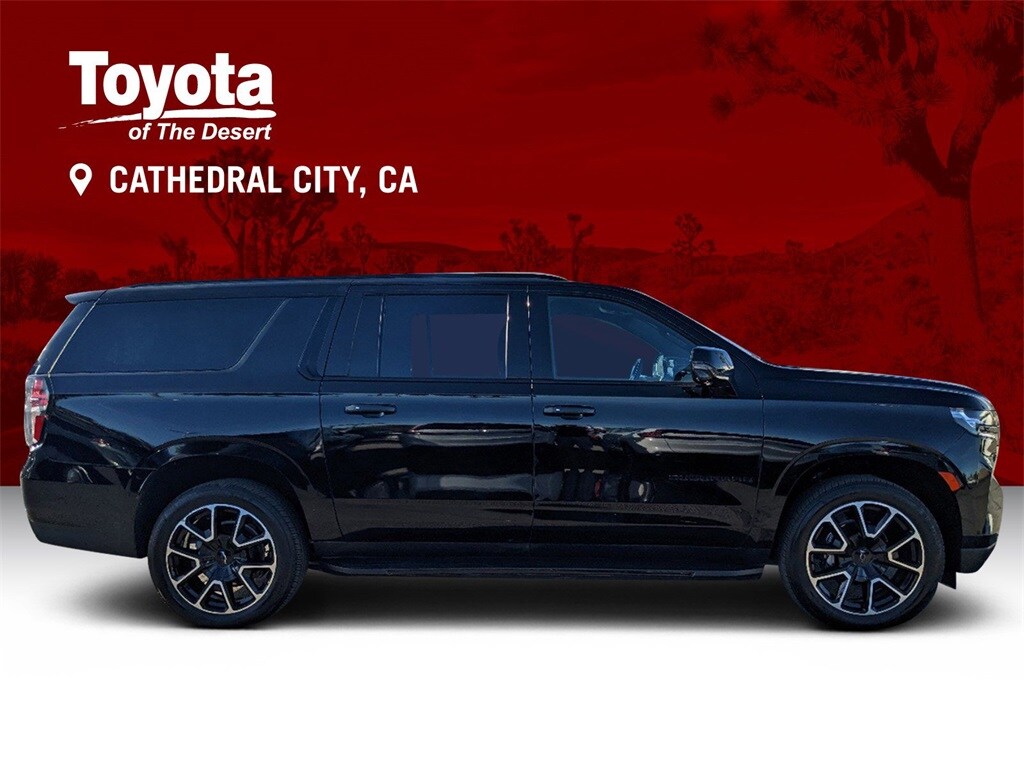 Used 2022 Chevrolet Suburban RST with VIN 1GNSKEKDXNR116672 for sale in Cathedral City, CA