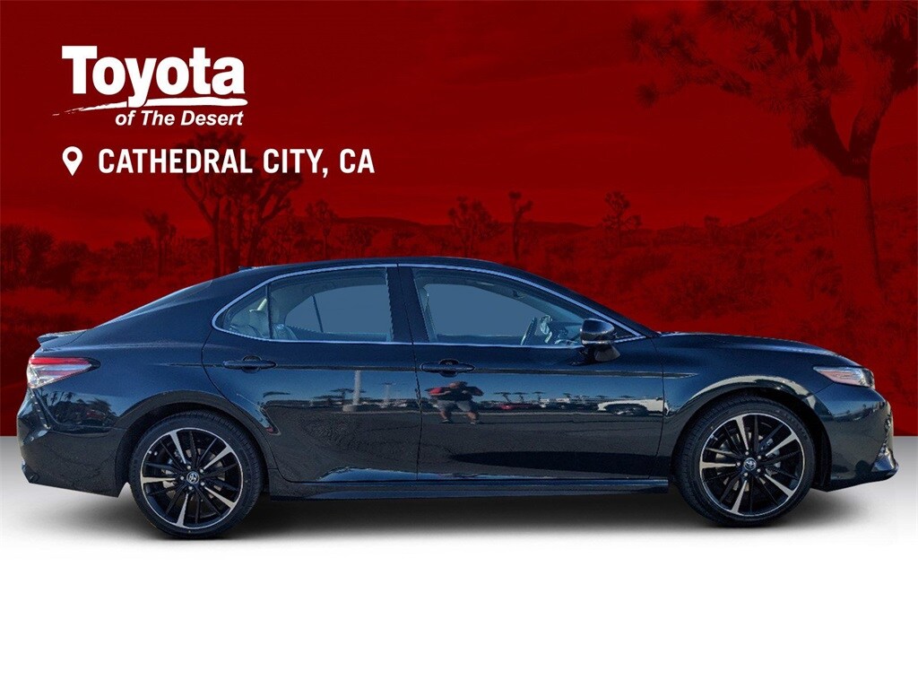 Certified 2019 Toyota Camry XSE with VIN 4T1B61HK9KU284285 for sale in Cathedral City, CA