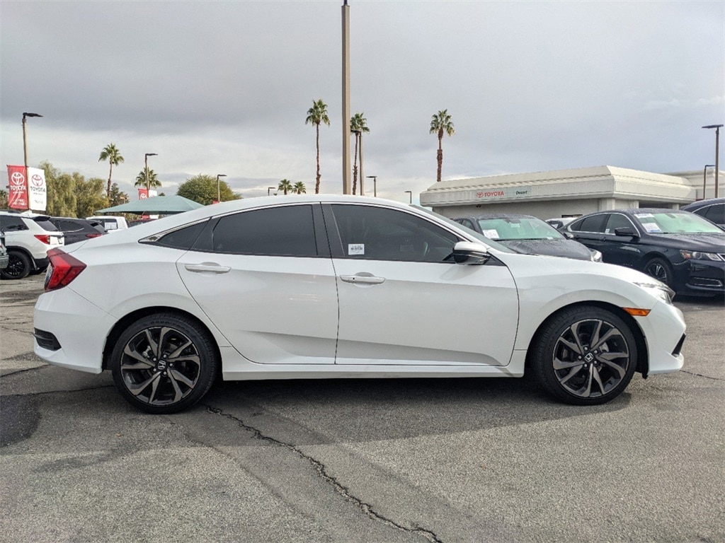 Certified 2021 Honda Civic Sport with VIN 2HGFC2F84MH552226 for sale in Cathedral City, CA