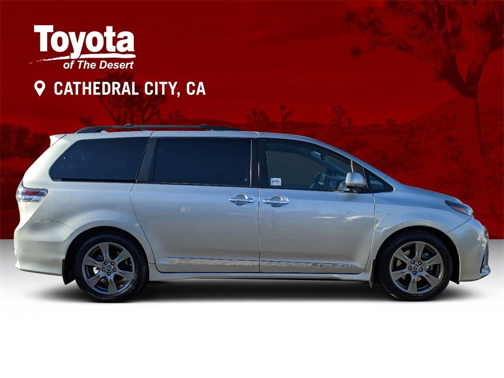 Certified 2020 Toyota Sienna SE with VIN 5TDXZ3DCXLS047922 for sale in Cathedral City, CA