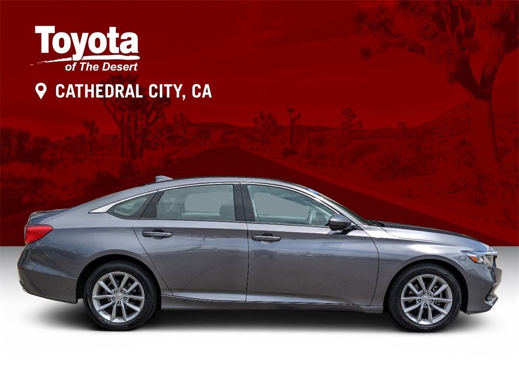 Used 2021 Honda Accord LX with VIN 1HGCV1F12MA063123 for sale in Cathedral City, CA