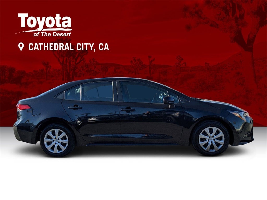 Certified 2020 Toyota Corolla LE with VIN 5YFEPRAE3LP127352 for sale in Cathedral City, CA