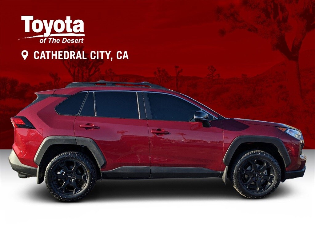 Certified 2021 Toyota RAV4 TRD Off-Road with VIN 2T3S1RFV1MW197548 for sale in Cathedral City, CA