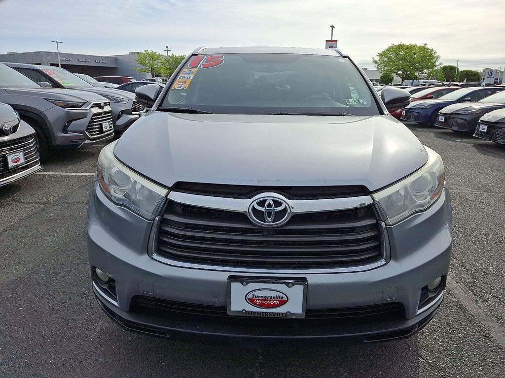 Used 2015 Toyota Highlander XLE with VIN 5TDJKRFH5FS110015 for sale in Washington Township, NJ