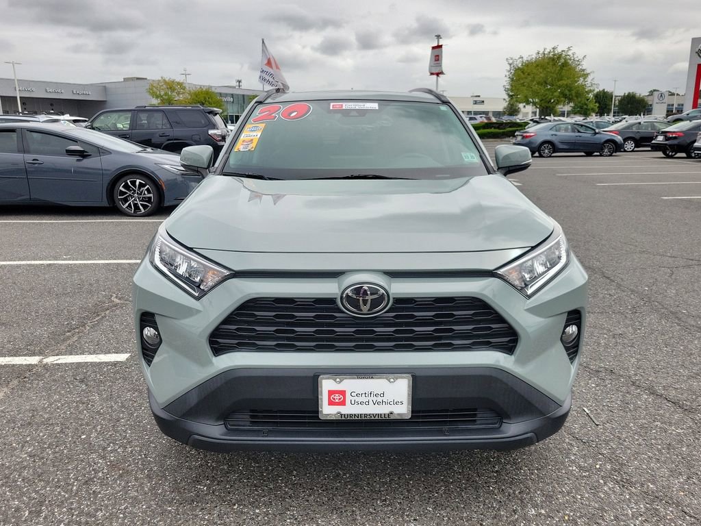 Certified 2020 Toyota RAV4 XLE Premium with VIN 2T3A1RFV3LC074961 for sale in Turnersville, NJ